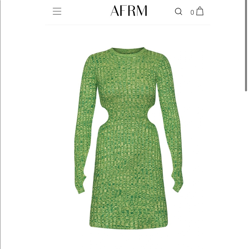 AFRM Dove Mini Dress